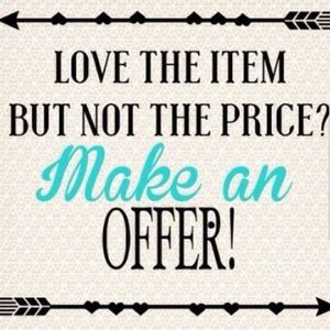 BUNDLE, MAKE AN OFFER